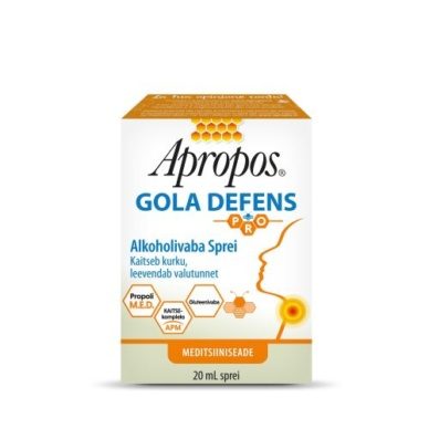 Apropos Gola Defens PRO kurgusprei lastele 20ml