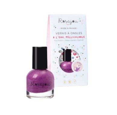 Rosajou vee baasil mahatõmmatav vegan küünelakk “Disco”(pakis lõbusad sojatindiga tätoveeringud) 5ml