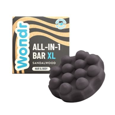 Wondr keha-ja juuksepesuseep meestele Sandalwood 110g