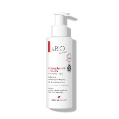 beBIO Ageless Beauty niisutav ja rahustav näopesugeel peptiididega 150ml