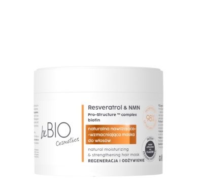 beBIO Longevity uuendav ja toitev juuksemask 250ml
