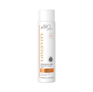 beBIO uuendav ja toitev taimse keratiiniga šampoon 300ml