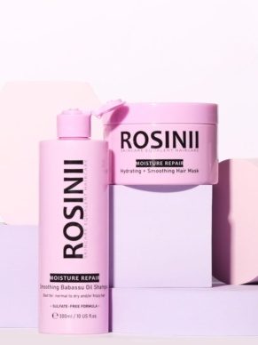 Rosinii niiskust taastav silendav šampoon Babassu õliga 300ml - Image 2
