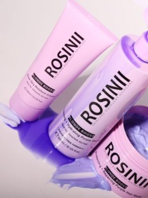Rosinii Blonde Boost kaitsev ja parandav violetse pigmendiga juuksemask 250ml - Image 2