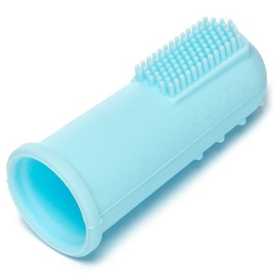 Kooleco toidusilikoonist näpuhambahari, toon Fresh Blue