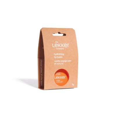 Lekker huulepalsam Orange Vanilla Swirl 8g