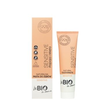 beBIO Sensitive papaia ja piparmündi maitsega hambapasta 100ml