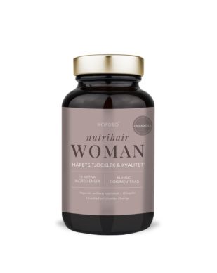 Nordbo Nutrihair Woman juustele ja hormonaalsele tasakaalule 60 kapslit