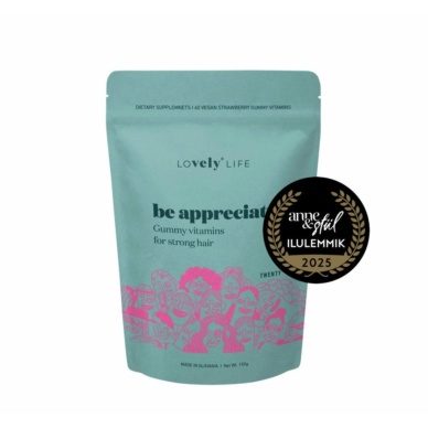 Vely be appreciated™ vitamiinid juustele, maasikamaitseline 60tk/150g