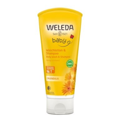 Weleda saialille laste šampoon ja dušikreem 200ml 
