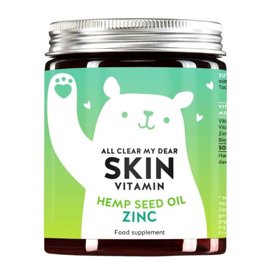 Bears With Benefits All Clear My Dear Skin Vitamins kummikarud 60tk