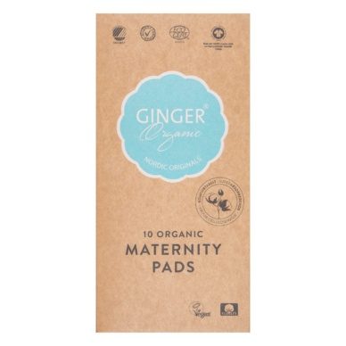 Ginger Organic sünnitusjärgsed sidemed 10tk