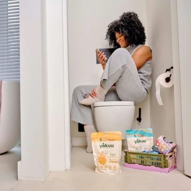 Yokuu 3in1 probiootilised WC puhastustabletid Eucalyptus & Mint (30tk) - Image 2