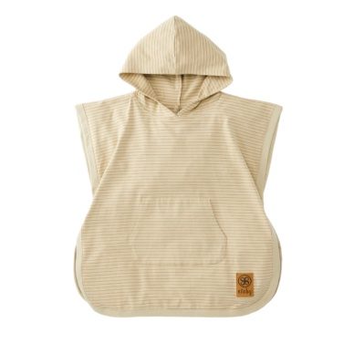 Cloby päikesekaitsega laste poncho UPF 50+, toon Sandy Beach/Peanut Brown (3-5 aastat)