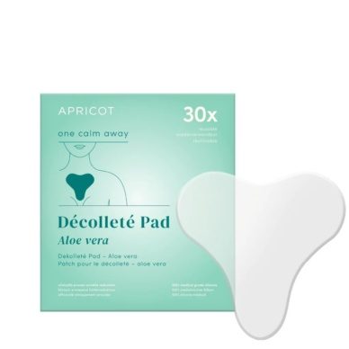 APRICOT rahustav aloe veraga silikoonist kortsupadi dekolteele, 30x korduvkasutatav