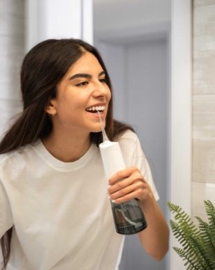 Nordics Water Flosser juhtmeta hambavahede puhastaja (WHITE) - Image 3