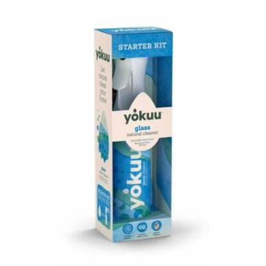 Yokuu probiootiline klaasipuhastusvahendi stardikomplekt (pudel + täide)