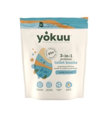 Yokuu 3in1 probiootilised WC puhastustabletid Thyme & Sea Salt (30tk)
