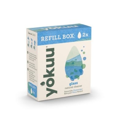 Yokuu probiootiline klaasipuhastusvahendi täitepakend (2tk)