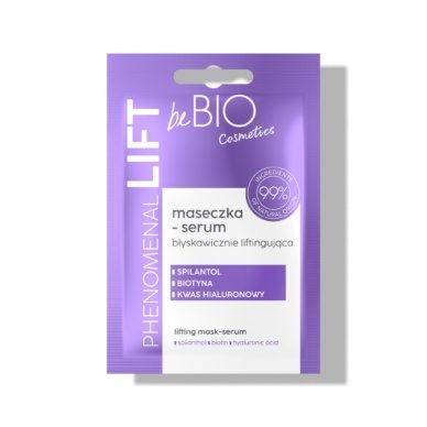 beBIO PHENOMENAL LIFT mask-seerum lifting efektiga 10ml