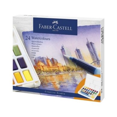 Faber-Castell Creative Studio vesivärvid 24 värvi