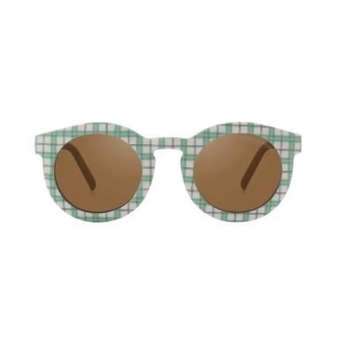 Grech & Co Classic painduva raamiga polariseeritud päikeseprillid lastele Fern Plaid (9-14 eluaastat)