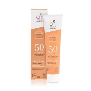 Officina Naturae looduslik päikesekreem näole ja kehale SPF50 (alumiinium tuubis) 75ml