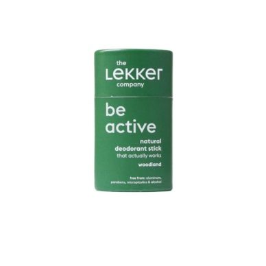 Lekker pulkdeodorant Be Active Woodland 40g
