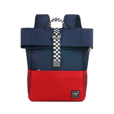 YLX Original koolikott | Lastele I Navy Blue & Brick Red