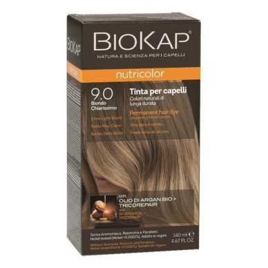 Biokap Nutricolor 9.0 / ekstrahele blond / püsivärv 140ml