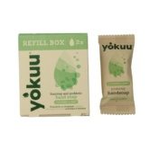 Yokuu probiootiline kätepesuvaht (täitepakend) Mint & Cucumber (2tk)