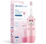 Nordics Kids Sonic elektriline hambahari USB kaabliga (1-8 eluaastat) Pink Giraffe