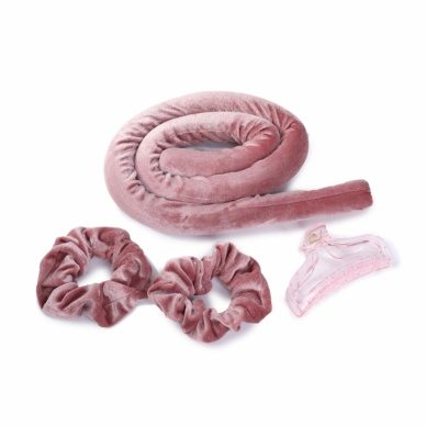 Sister Young Heatless Hair Curling Set LISA Pink