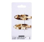 Sister Young Makeup juukseklambrid LILY Milk Coffee