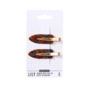 Sister Young Makeup juukseklambrid LILY Blue Coffee