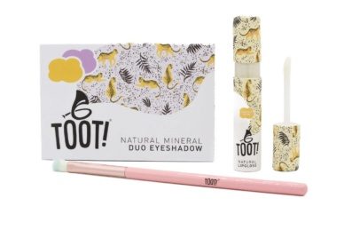 TOOT! Cheetah Glow lauvärvi ja huuleläike komplekt lastele