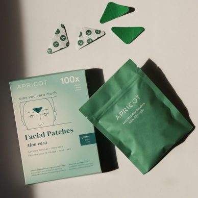 APRICOT kortsuplaastrid aloe veraga laubale ja silmade vahelisele alale 100tk - Image 3
