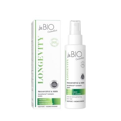 beBIO Longevity juukseid tugevdav ja tihendav juuksehooldussprei 100ml