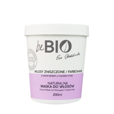 beBIO looduslik mask kahjustatud ja värvitud juustele 200ml