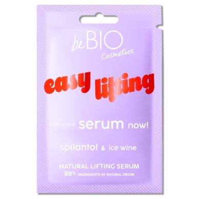 beBIO pinguldava ja siluva toimega näoseerum Easy Lifting 8ml