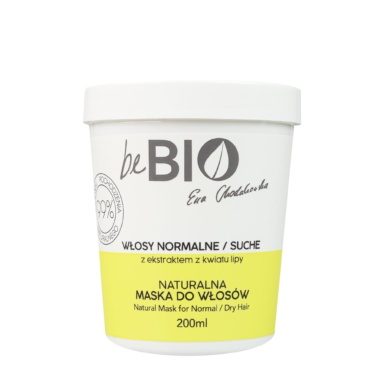 beBIO juuksemask normaalsetele ja kuivadele juustele 200ml