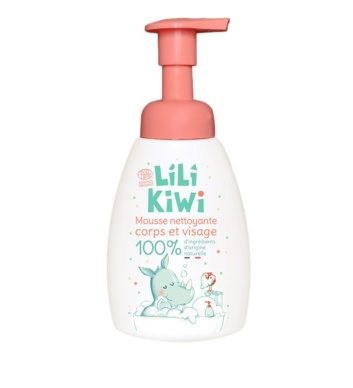 LiLIKiWi orgaaniline näo- ja kehapesuvaht lastele 250ml