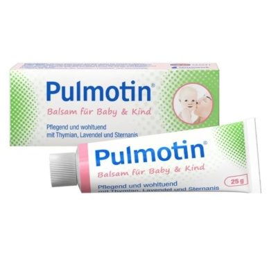 Pulmotin külmetusvastane palsam beebidele/lastele 25g
