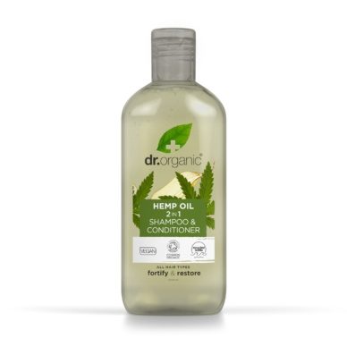 Dr. Organic kanepi šampoon/juuksepalsam 265ml
