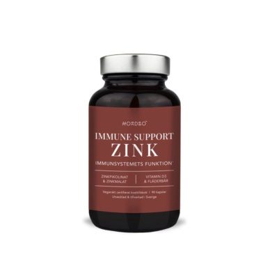 Nordbo Immune Support tsink 90 kapslit