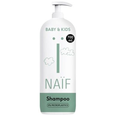 NAÏF niisutav pisaravaba šampoon puuvillaseemne ekstraktiga 700ml