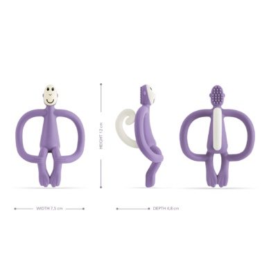 Matchstick Monkey närimislelu Purple 3+ elukuud - Image 2
