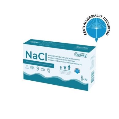 Kidsmed füsioloogiline soolalahus (multipurpose) 5ml x 20tk