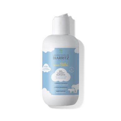 Laboratoires de Biarritz orgaaniline šampoon-kehapesugeel beebidele (lõhnaainevaba) 200ml