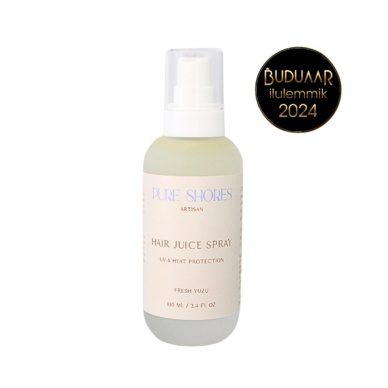 Pure Shores artisan Hair Juice kuumakaitsega sprei 100ml